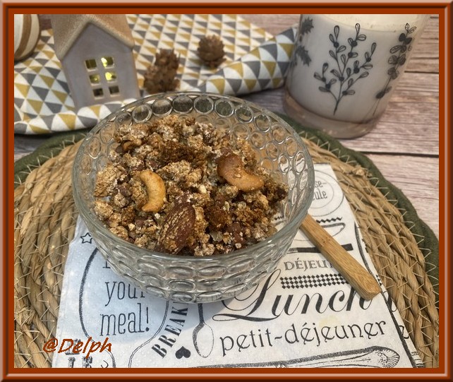 Granola à l’okara d’amandes