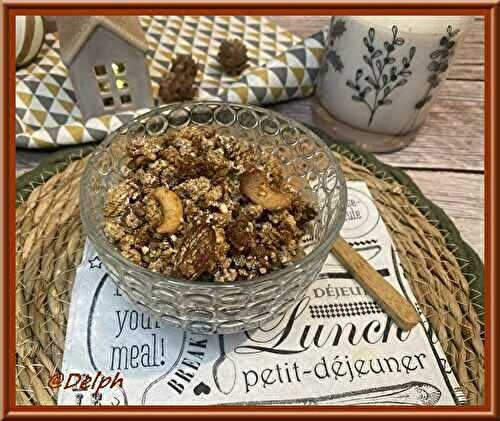 Granola à l’okara d’amandes