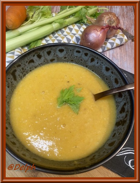 Velouté de pois chiches et carottes