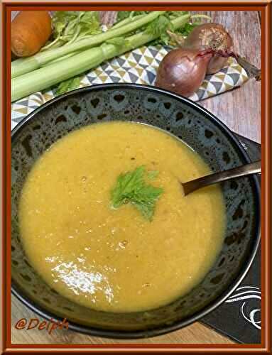 Velouté de pois chiches et carottes