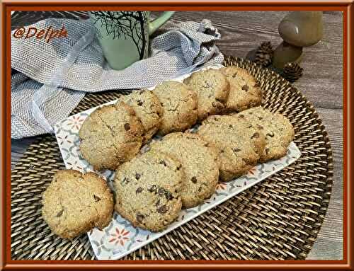 Biscuits à la châtaigne et chocolat
