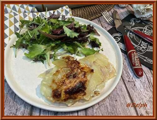 Gratin de pommes de terre au bacon