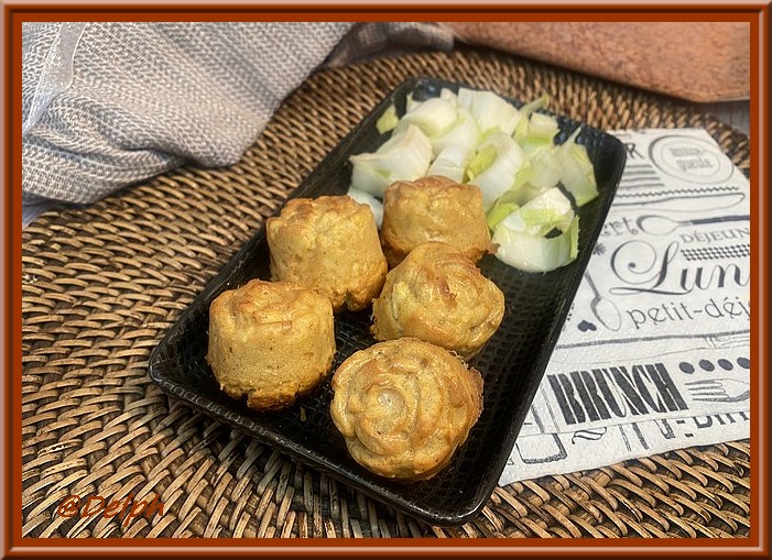 Mini muffins aux lentilles corail