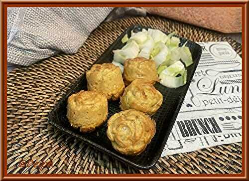 Mini muffins aux lentilles corail