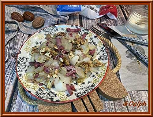 Poêlée d’endive  et lardon de dinde