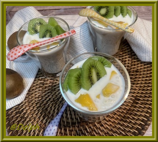 Perles du Japon au kiwi et mangue