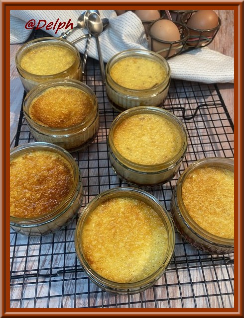 Crème  caramel aux œufs
