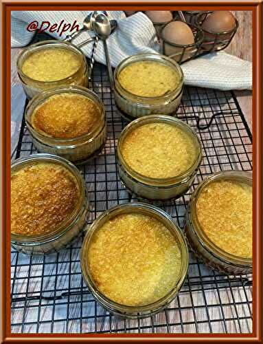 Crème  caramel aux œufs