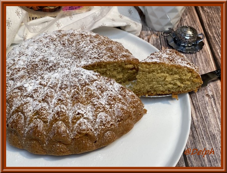 Moelleux amandes et fleur d’oranger