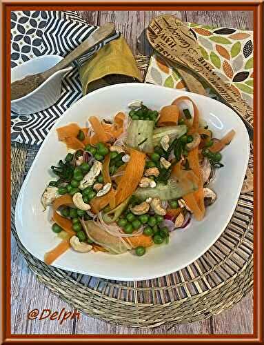 Salade Thaïe aux cacahuètes