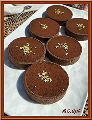 Tartelettes  à la ganache au chocolat et thé