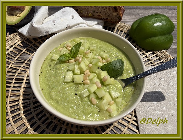 Salmorejo verde