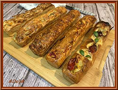 5 cakes longs salés