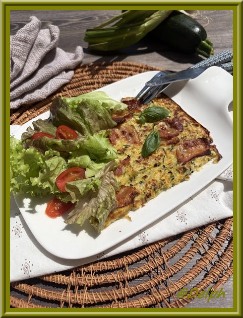 Scarpaccia de courgettes