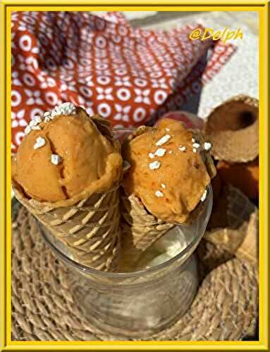 Sorbet pêches abricots