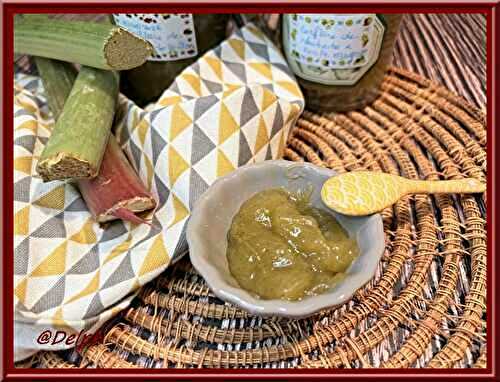 Confiture de rhubarbe