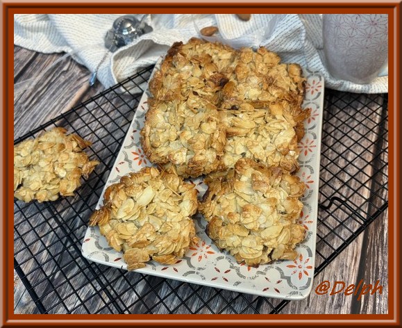Croquants aux amandes et chocolat