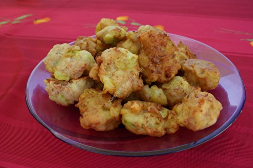 Beignet de courgette et de jambon au thermomix, préparés en 15 minutes.