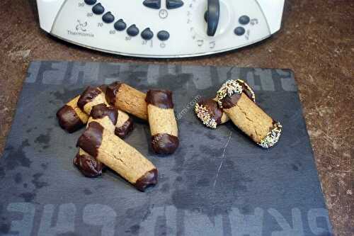 Buchettes chocolat et café au thermomix, préparés en 15 minutes.