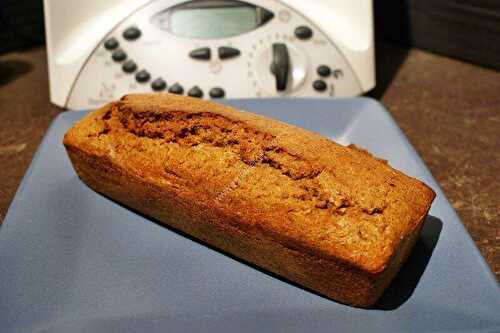 Cake au spéculoos au thermomix, préparé en 7 minutes.