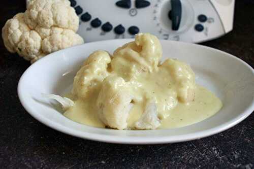 Chou-fleur curry et lait de coco au thermomix, préparé en 10 minutes.