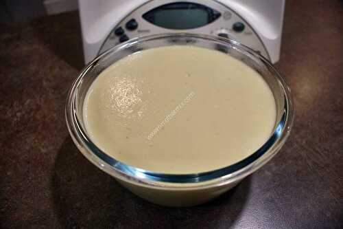 Crème de poireaux au thermomix, préparée en 5 minutes.