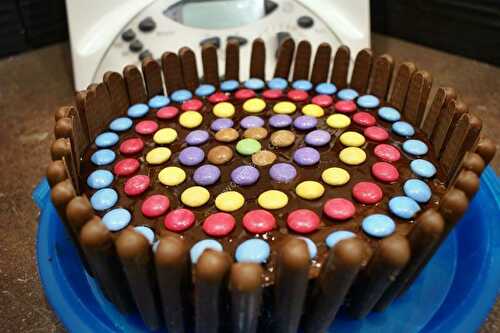 Gateau Finger Smarties Chocolat Au Thermomix Prepare En Minutes De Omothermix Thermomix Et Ses Recettes De Cuisine Similaires Recettesmania