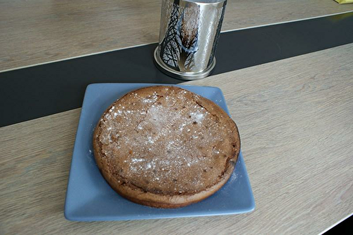 Moelleux au chocolat au thermomix, préparé en 10 minutes.