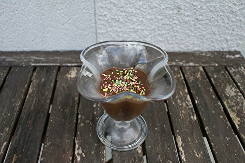 Mousse au chocolat au thermomix, préparée en 20 minutes.