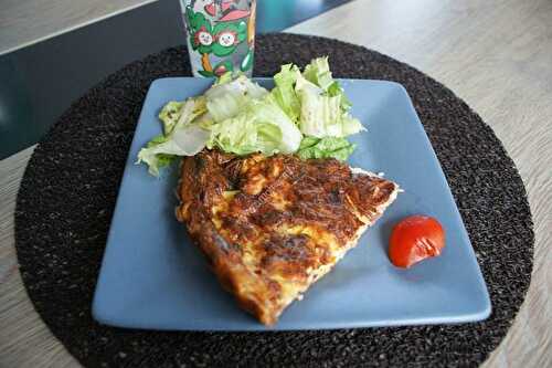 Quiche lorraine au thermomix, préparée en 5 minutes.