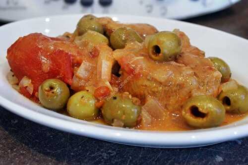 Veau aux olives au thermomix, préparé en 10 minutes.
