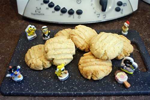 Biscuits au beurre et à la fleur d'oranger  au thermomix de Vorwerk