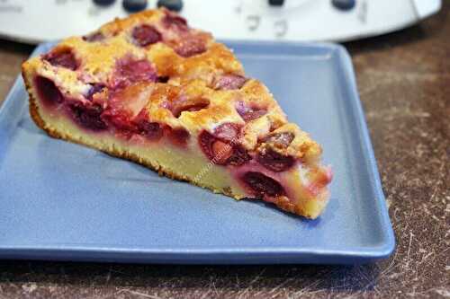 Clafoutis cerises  au thermomix de Vorwerk