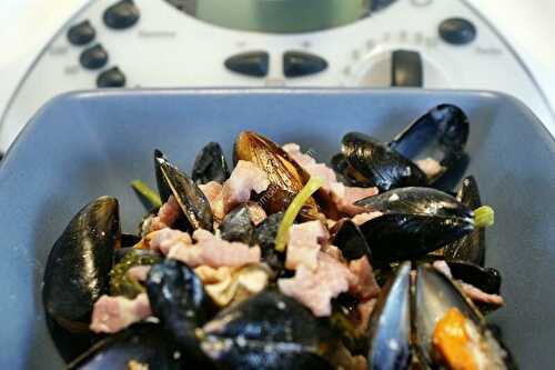 Moules à l'Ardennaise  au thermomix de Vorwerk