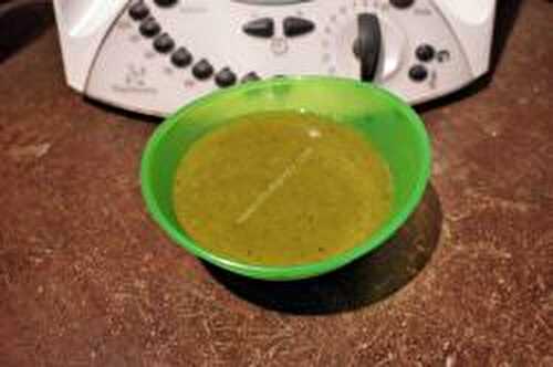 Soupe courgette pomme de terre vache qui rit