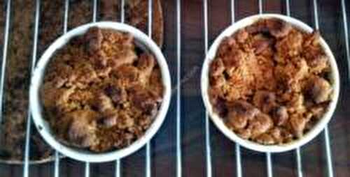 Crumble aux pommes