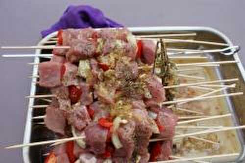 Marinade pour brochettes