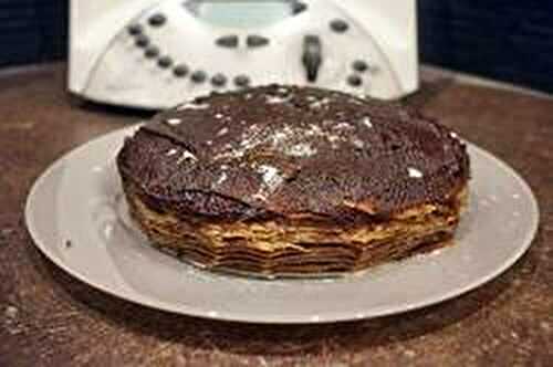 Recette du jour : Gâteau de crêpes au chocolat