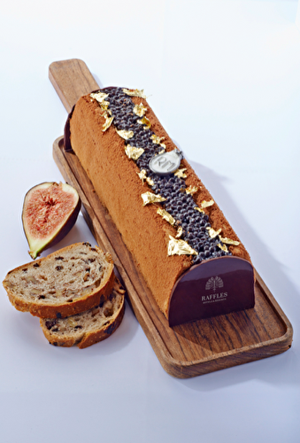 BÛCHE "PERLE NOIRE" ROYAL MONCEAU