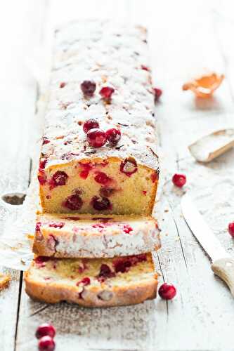 Cake aux cranberry
