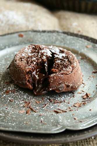 FONDANT AU CHOCOLAT (VEGAN)