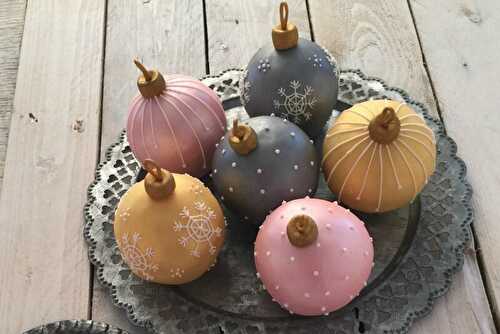 Gâteau boules de Noël