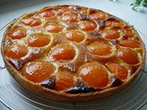 Gâteau caramélisé aux abricots