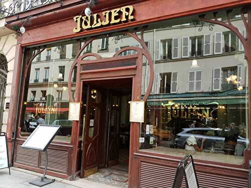 LE BOUILLON JULIEN > RESTAURANT PARISIEN