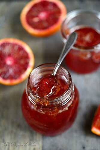 Marmelade d'orange sanguine