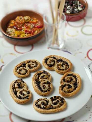 Petits palmiers aux olives et romarin