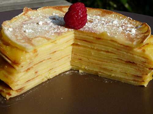 Recette du Gâteau de crêpes