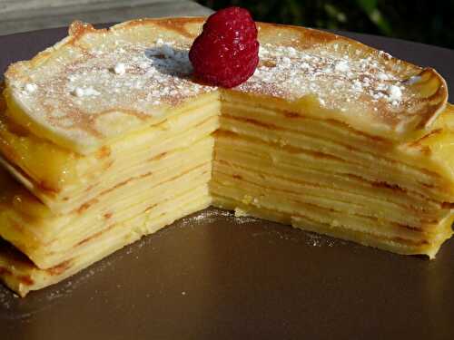 Recette du Gâteau de crêpes