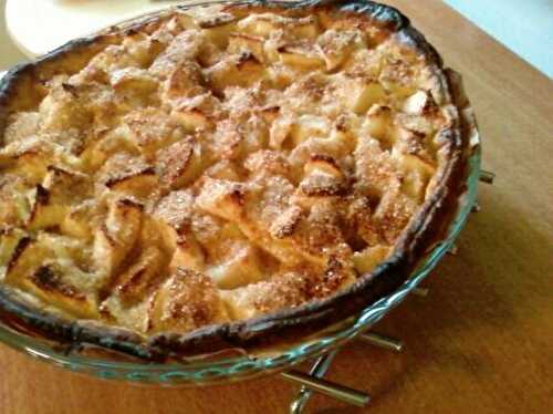 TARTE AUX POMMES ET AMANDES