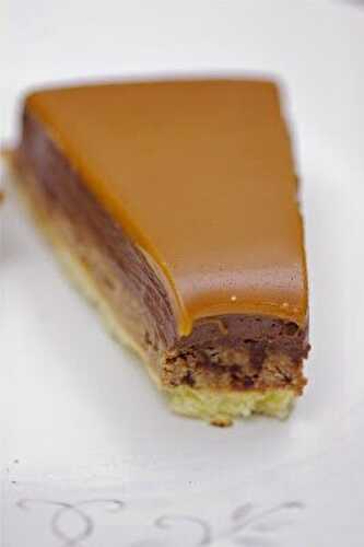 Tarte Choco/crunch caramel